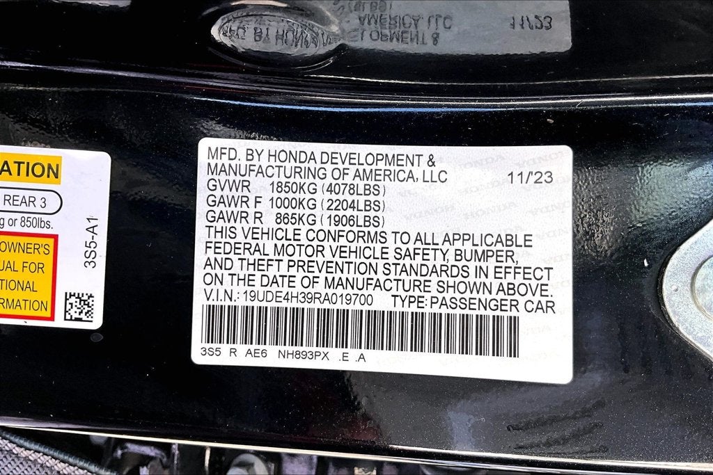 2024 Acura Integra A-Spec Package