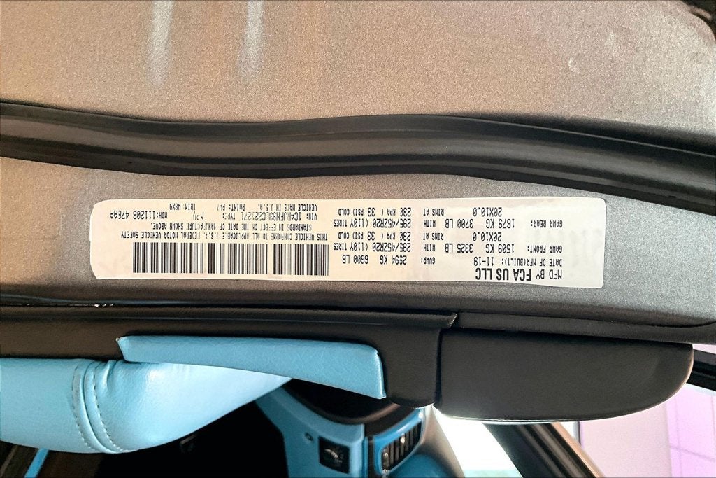 2020 Jeep Grand Cherokee Trackhawk