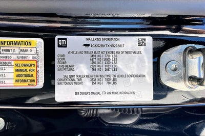2022 GMC Yukon SLT