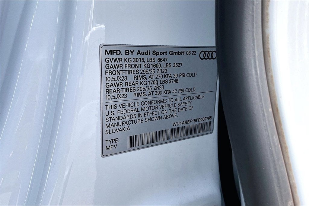 2023 Audi RS Q8 4.0T quattro